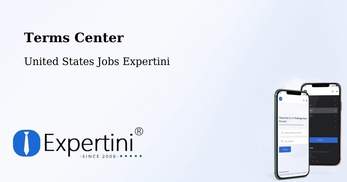 Terms of Service – El Monte - United States Jobs Expertini